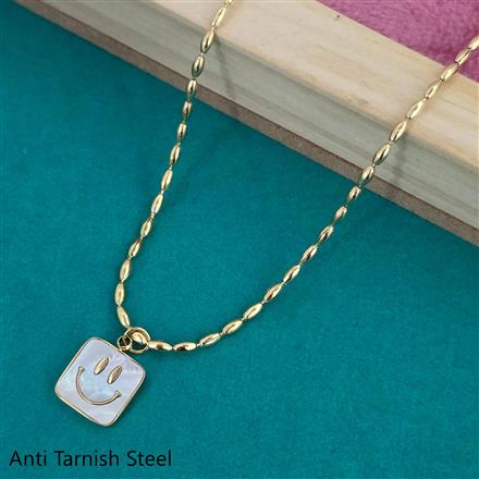 Western Mother Of Pearl Chain Pendant