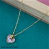 Western Mother Of Pearl Chain Pendant