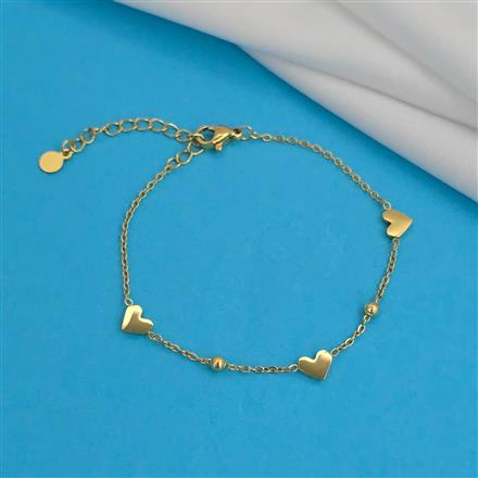 Western Plain Gold Bracelet