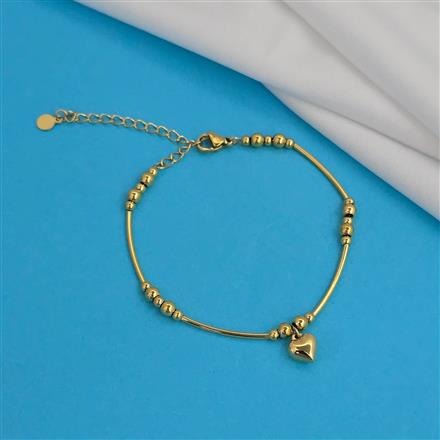 Western Plain Gold Bracelet