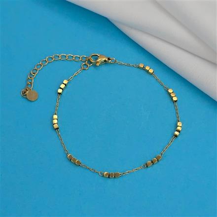Western Plain Gold Bracelet