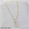 Western Anti Tarnish Steel Chain Pendant