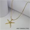 Western Anti Tarnish Steel Chain Pendant