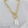 Western Pearl Chain Pendant