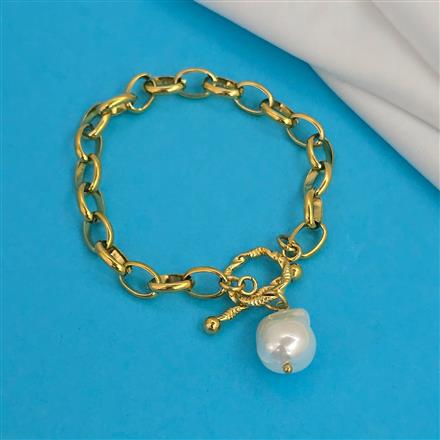 Western Plain Gold Bracelet