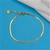 Western Plain Gold Bracelet