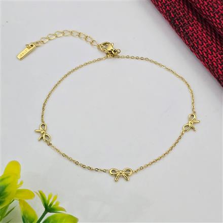 Western Anti Tarnish Steel Anklet