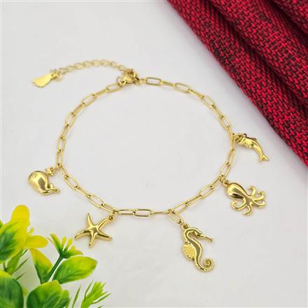 Western Anti Tarnish Steel Anklet