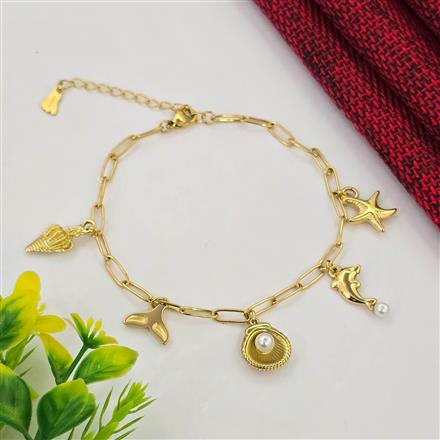 Western Anti Tarnish Steel Anklet
