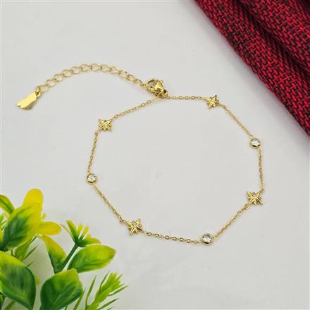 Western Anti Tarnish Steel Anklet