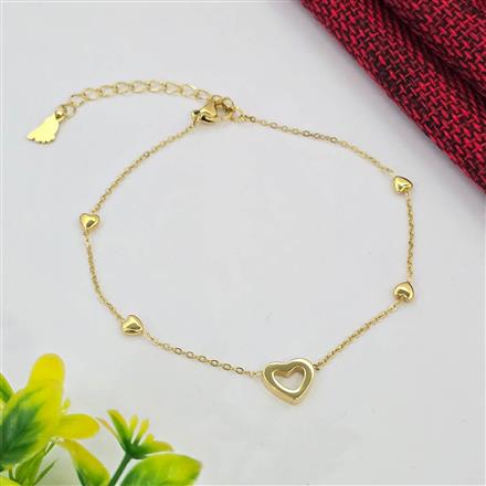 Western Anti Tarnish Steel Anklet