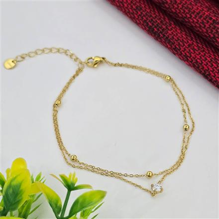Western Anti Tarnish Steel Anklet