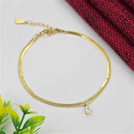 Western Anti Tarnish Steel Anklet
