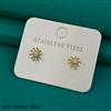 Western Anti Tarnish Steel Earring