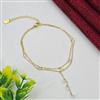 Western Anti Tarnish Steel Anklet