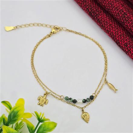Western Anti Tarnish Steel Anklet