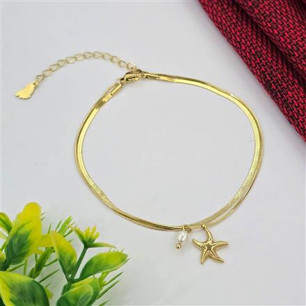 Western Anti Tarnish Steel Anklet