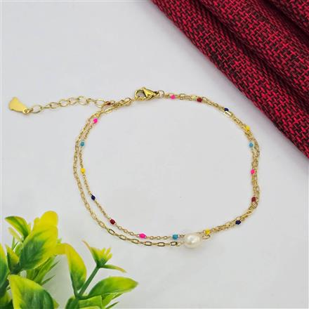 Western Anti Tarnish Steel Anklet