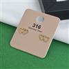 Western Anti Tarnish Steel Earring