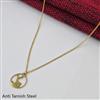 Western Anti Tarnish Steel Chain Pendant