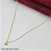 Western Anti Tarnish Steel Chain Pendant