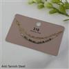 Western Anti Tarnish Steel Bracelet