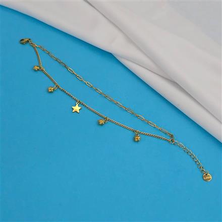 Western Plain Gold Bracelet