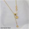 Western Plain Gold Chain Pendant