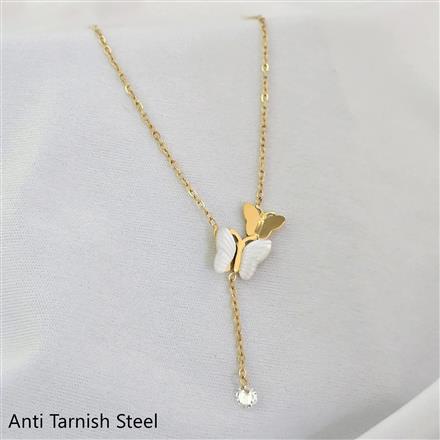 Western Mother Of Pearl Chain Pendant