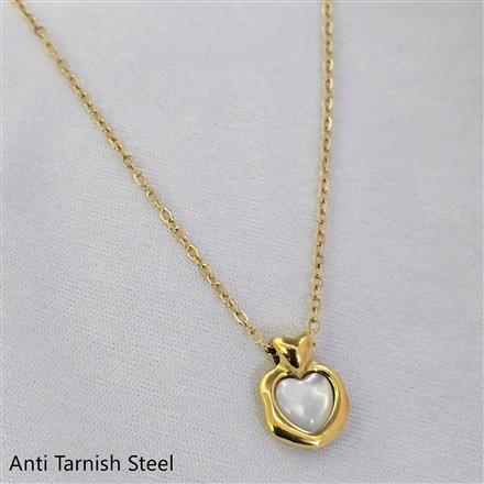 Western Mother Of Pearl Chain Pendant