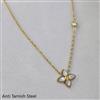Western Mother Of Pearl Chain Pendant