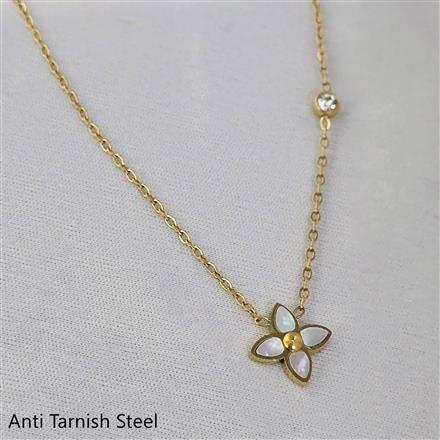 Western Mother Of Pearl Chain Pendant