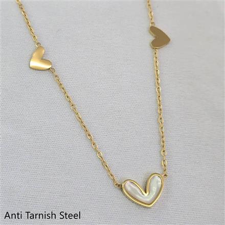 Western Mother Of Pearl Chain Pendant