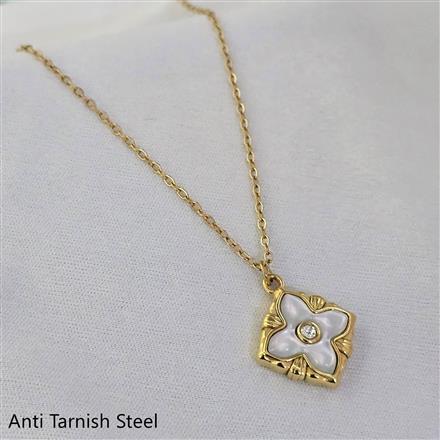 Western Mother Of Pearl Chain Pendant