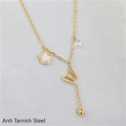 Western Mother Of Pearl Chain Pendant