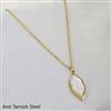Western Mother Of Pearl Chain Pendant