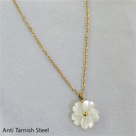 Western Mother Of Pearl Chain Pendant