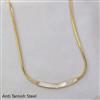 Western Mother Of Pearl Chain Pendant