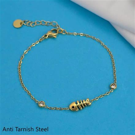 Western Plain Gold Bracelet