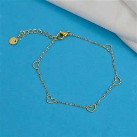Western Plain Gold Bracelet