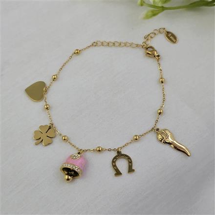 Western Anti Tarnish Steel Bracelet