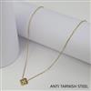 Western Anti Tarnish Steel Chain Pendant