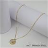 Western Mother Of Pearl Chain Pendant