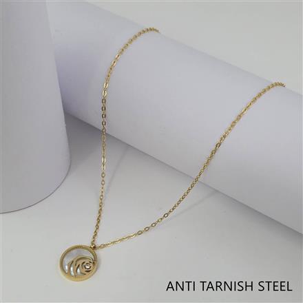 Western Mother Of Pearl Chain Pendant