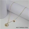 Western Mother Of Pearl Chain Pendant
