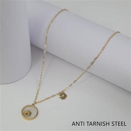Western Mother Of Pearl Chain Pendant