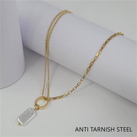 Western Mother Of Pearl Chain Pendant
