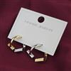 Western Front Back Earring