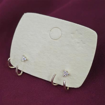 Western Front Back Earring