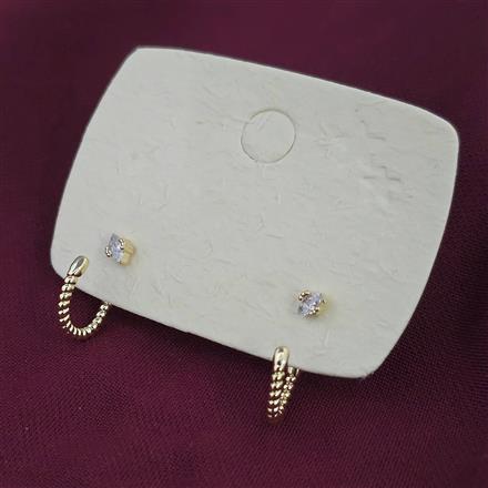 Western Front Back Earring
